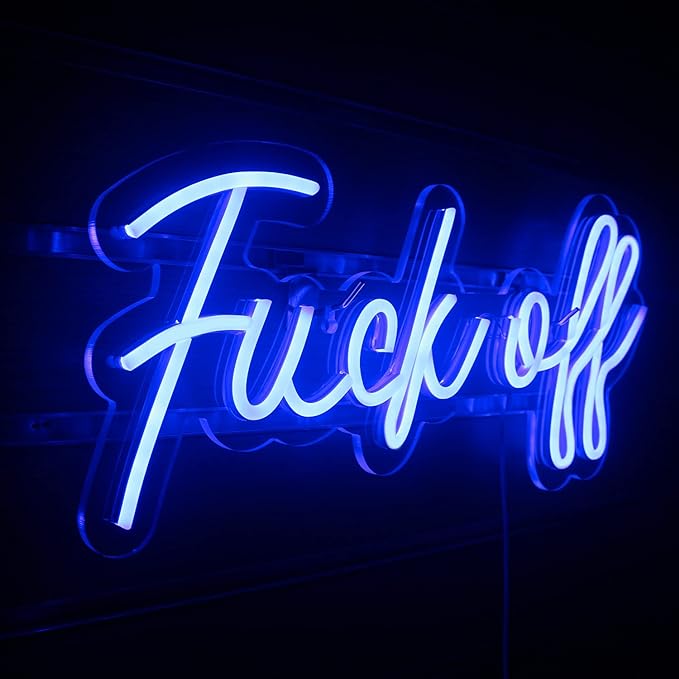 Fuck Off Neon Sign