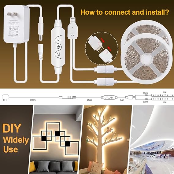 White LED Strip Lights