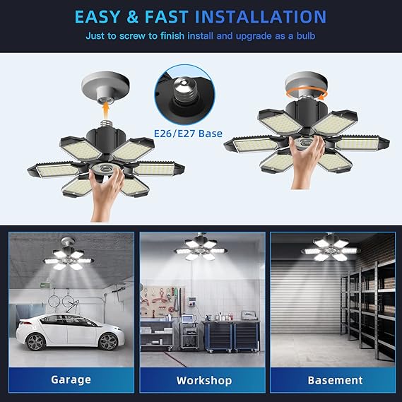 LED Garage Ceiling Light