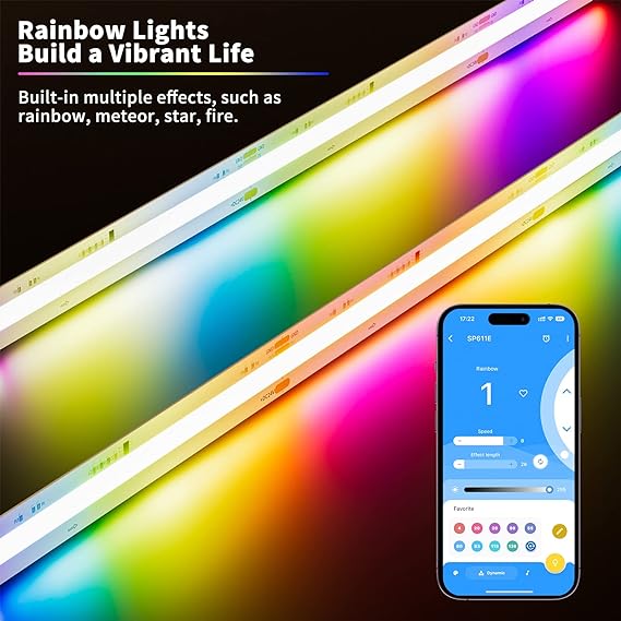 RGB COB LED Strip Light