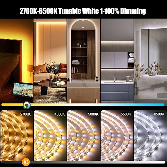 White LED Strip Lights