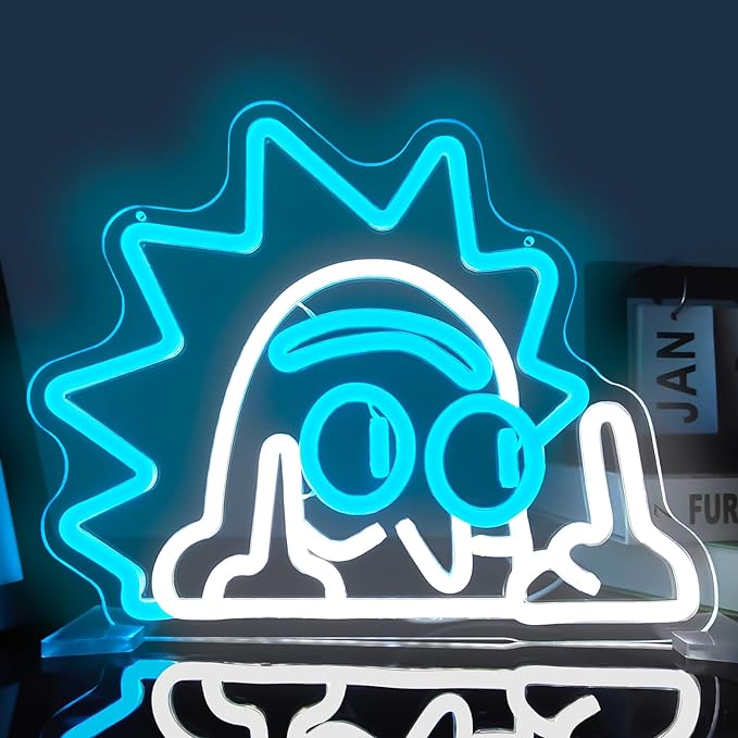 Anime Neon Sign Rick