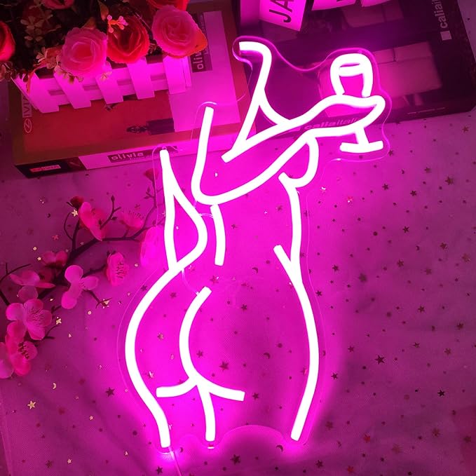 Lady Neon Sign