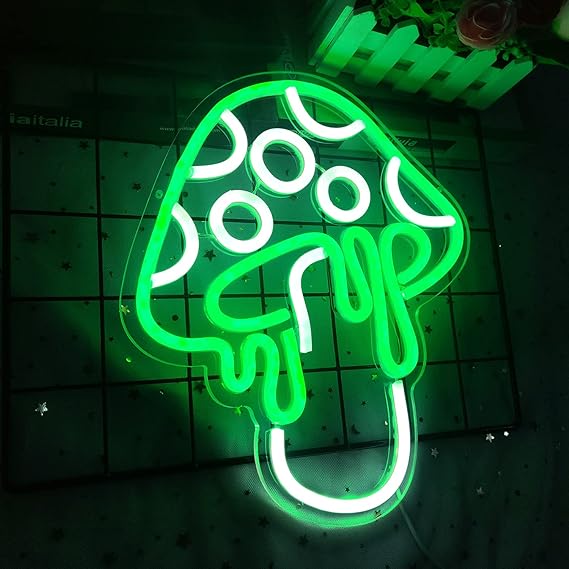 Mushroom Neon Sign