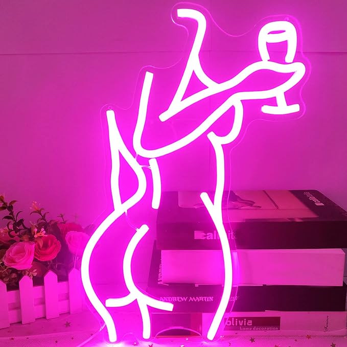 Lady Neon Sign