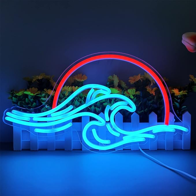 Sunset Wave Neon Signs